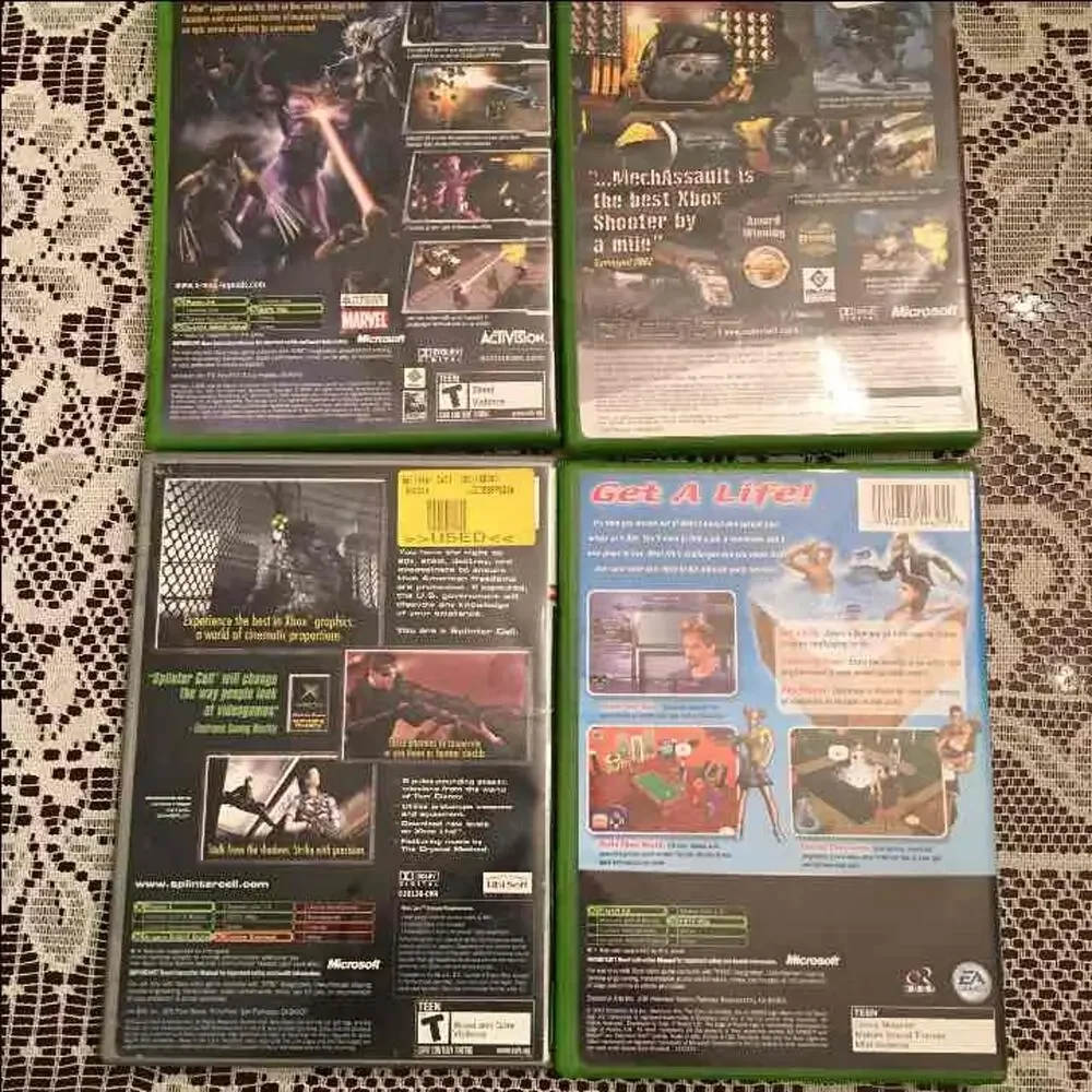 4 Xbox Games - Teen